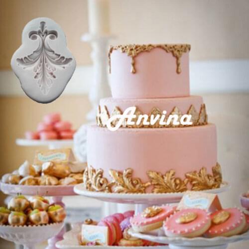 Classical Frame Lace Silicone Mold Fondant Mould Cake Decorating Tools Chocolate Gumpaste Molds, Sugarcraft, Kitchen Gadgets