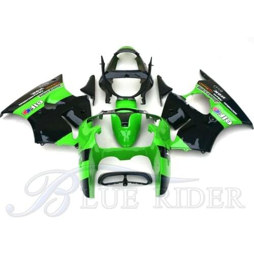 Injection full fairings kit for KAWASAKI Ninja ZX6R ZX-6R 636 2000 2001 2002 motorcycle ZX 6R 00-02 green black body parts