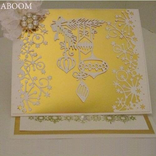ABOOM Metal Cutting Dies New 2018 Flower Dies Scrapbooking Craft Dies Christmas Die Cuts For Card Making Snowflake Die