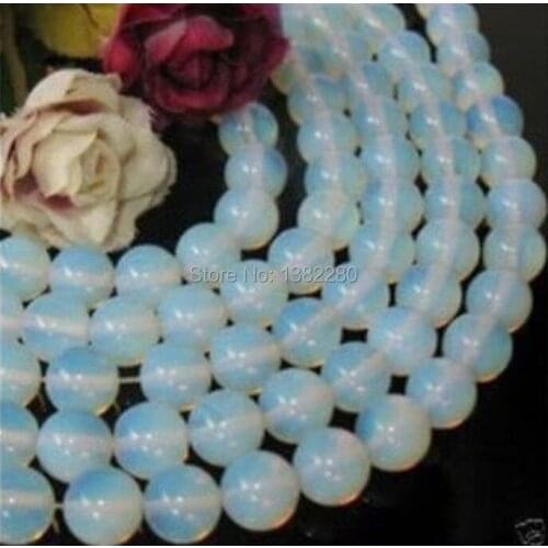 ! Fashion beautiful DIY jewelry 8mm Sri Lanka Moonstone Round Loose Beads 2 pieces lot JT6681 crystal prism