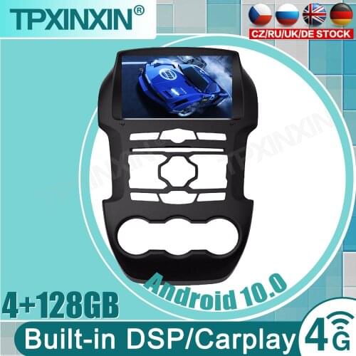 9" Android 10.0 Car Radio Multimedia Video Player For Ford Ranger F250 2011-2015 GPS Serero Carplay No undefined Original Style