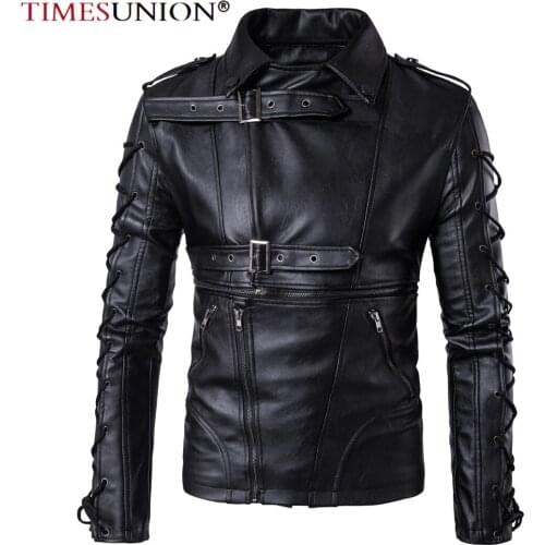 Zipper Motorcycle Leather Jacket Men 2021 Black Windproof Casaco Masculino PU Leather Jackets Coats Mens Plus Size M-5XL 4XL