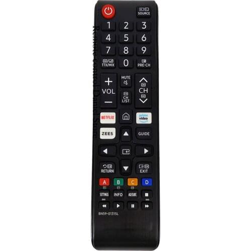 NEW Original televisionl Remote for Samsung Smart 4K UHD TV control BN59-01315L with Netflix primevideo ZEE5 Remote controll