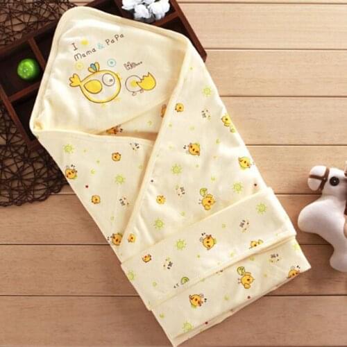 Newborn Diapers Swaddleorganic Cotton Thin Towel Single Layer Quilt Baby Wrap Envelope Swaddle Swaddle Sleep