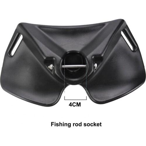 Fishing Belly Top Professional Adjustable ABS Ergonomic Boat Fishing Rod Holder for Angling