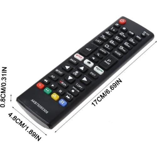 Remote Control AKB75095308 for lg Smart TV 43UJ6309 49UJ6309 60UJ6309 65UJ6309 Replaced Controller Player BX0E