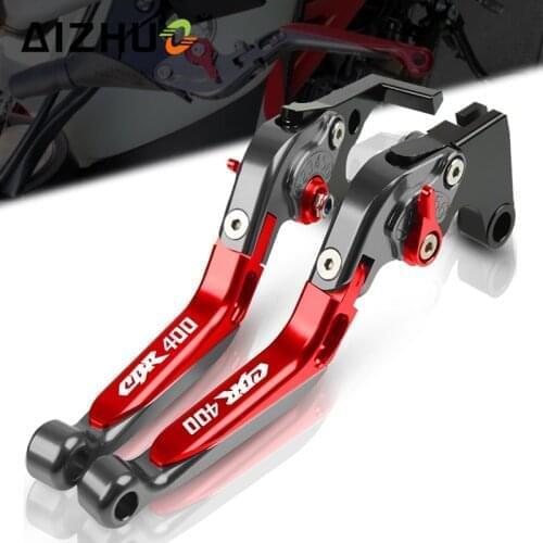 FOR HONDA CBR400 1986-1994 1993 Clutch Brake Levers Motorcycle CNC Aluminum Handbrake Accessories Folding Extendable Adjustable