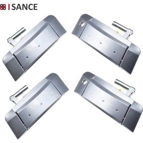 Silver Outside Door Handle Front Rear Left Right For Nissan 350Z 3.5L V6 2003-2009 80606CD01E 80606CD01D 80607CD41E 80607CD41D