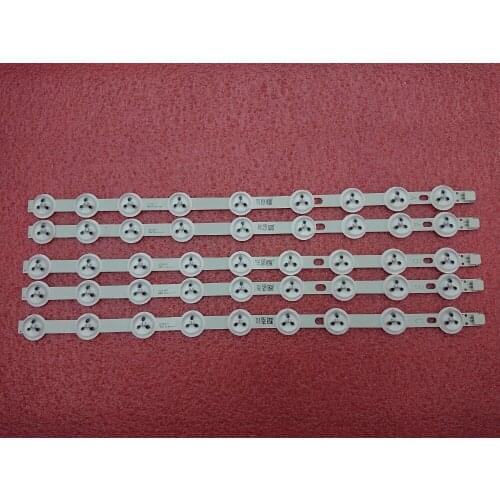 New LED backlight strip 40" 39" NDV REV1.0 ABC For TOS HIBA 40L3433DG VE STEL VES390UNDC-01 VES400UNDS-01 VES400UNDS-02