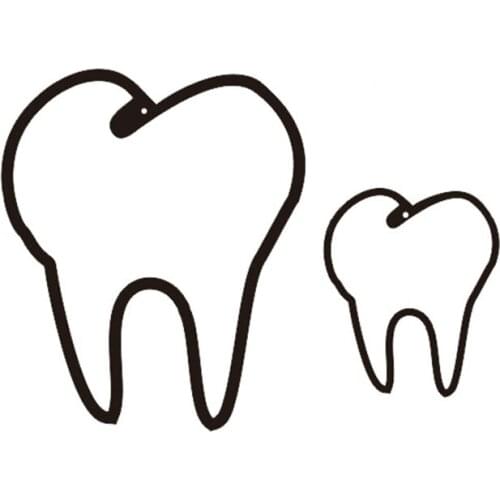 Euramerican Whimsy White Acrylic Tooth Dangle Earrings For Women Creative Hiphop Statement Big Earrings E18025