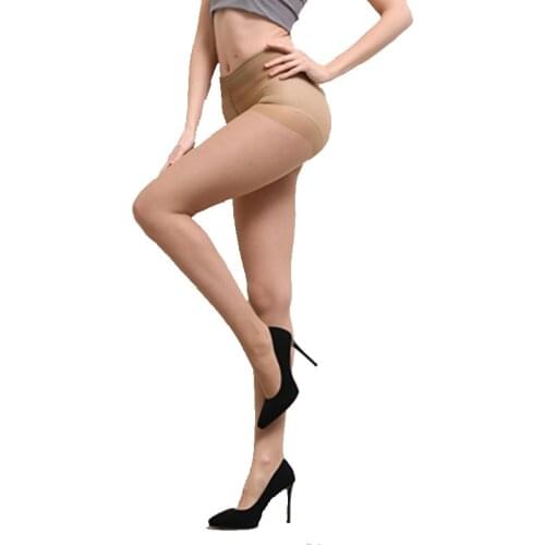 10 Pcs/Lot Ladys Classical 20D Low Waist Tights Women Silky Sheer Nylon Pantyhose with Cotton Gusset for Spring Autumn 281