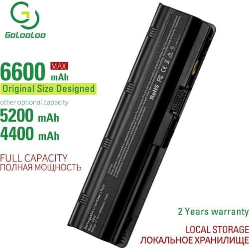 6Cells mu06 New Laptop battery for HP Notebook PC 593553-001 for Pavilion g4 G6 G7 G32 cq42 593562-001 dm4 dv6 MU09 HSTNN-LB0W