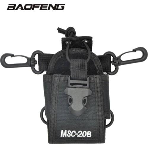 Baofeng Walkie Talkie Accessories MSC-20B holder Case radio bag for Baofeng CB radio UV-5R UV-5RE UV-B5 888s