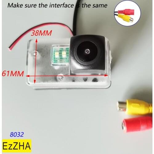 CCD Car Rear View Reverse Fisheye Camera Parking Backup Parking Assistance HD Camera Waterproof for Peugeot 206 207 307 SM 407
