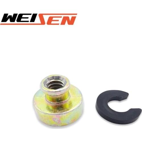 For All Harley Touring Dyna Softail Sportster 1996-2017 Zine-Alloy Fender Rear Seat Solo Rack Zine Alloy Bolt Nut Base