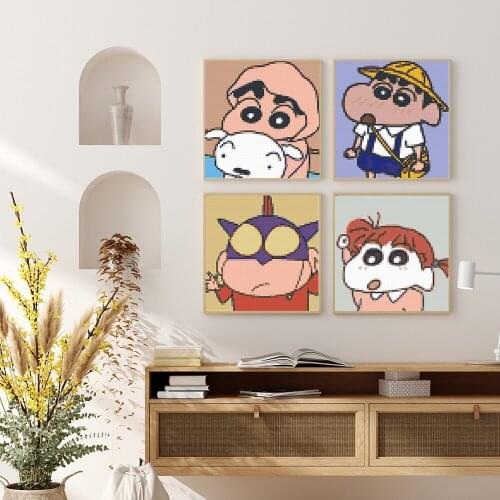 MAXFUN Photo Custom 4800 PCS Building Block Painting Anime Figure Boy DIY Puzzle Pixel Art Mosaic Wall Decoration Birthday Gift