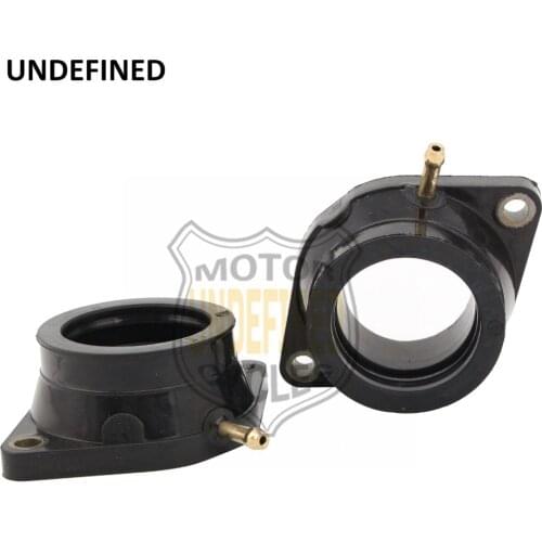 2 Pcs Motorcycle Carburetor Intake Manifold Rubber Joint Boot Set for Yamaha V-Star 1100 Custom 1999-2011 2010 Carburador