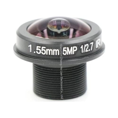 CCTV CAMERA LENS 1.55mm Lens 5.0 MegaPixel MTV M12 x 0.5 Mount Infrared Night Vision Lens For CCTV Security Camera