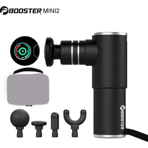 Booster Mini 2.0 Portable Massage Gun Professional Muscle Relaxation Deep Tissue Percussion Massager for Pain Relief