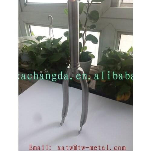 Titanium folding bike fork Titanium folding bicycle fork