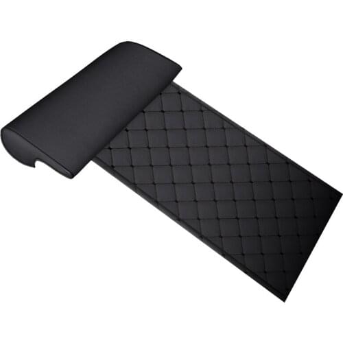 Universal Car Seat PU Leather Leg Pad Support Extension Mat Soft Foot Support Leg Leather Cushion Knee Pad Memory