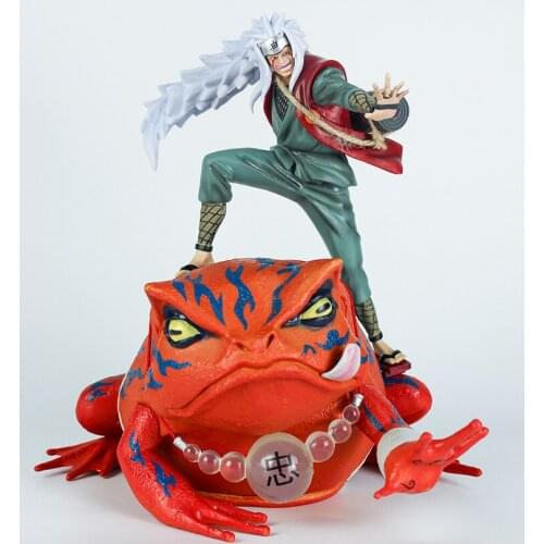 Japan anime Gama Sennin Gama-Bunta Jiraiya GK Action Figure Model PVC Anime Doll Statue Collectible Toy Figma