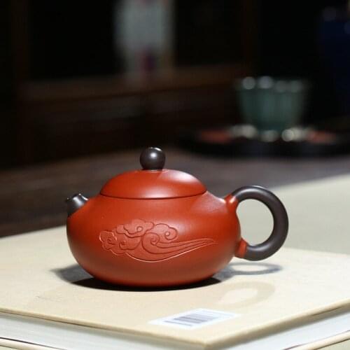 Yixing are recommended by Xia Tao all hand shuang zhu mud xiangyun jade ceramic tea-pot travel tea set gift