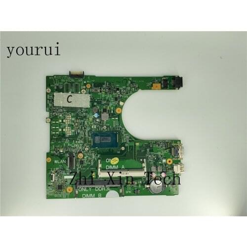 Yourui CN-0GH66Y 0GH66Y GH66Y For Dell Inspiron 3458 3558 Laptop Motherboard with 3825u CPU DDR3 Tested working perfect