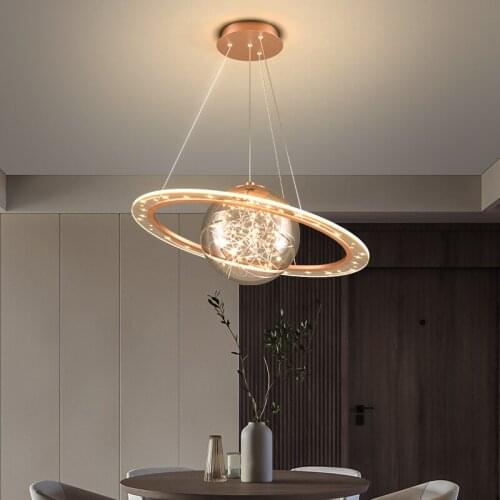Hot sale Modern Pendant light for Dining room Living room Hotel hall Gold&Black&champagne Pendant lamp Art Modeling Fixtures