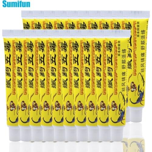 20Pcs 100% Original Herbal Cream Pain Relief Ointment For Rheumatoid Arthritis Joint Muscle Rub Chinese Medical Plaster D2952
