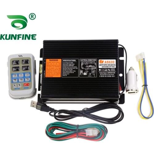 Federal Signal 200W wireless car siren 10 tones with Microphone 2 light switches(without speaker)