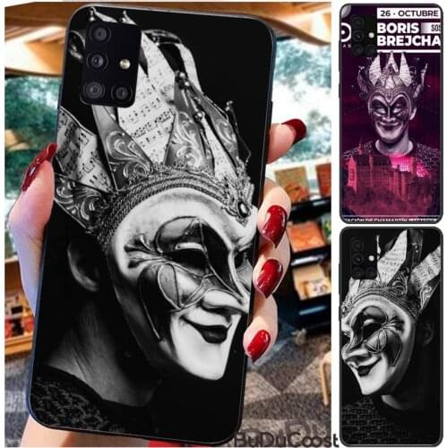 Hrmes DJ Boris Brejcha Phone Case For For Samsung Galaxy A10 A20 A30 A40 A50 70 A10S 20S A2 Core C8 A30S A50S A31