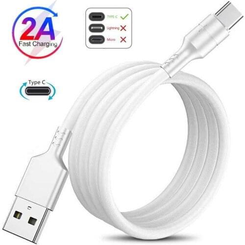 Type C Cable Fast Charging Cable 2A USB C Cable For Samsung Huawei Xiaomi USB Type C To USB Charger Mobile Phone Cord Wire