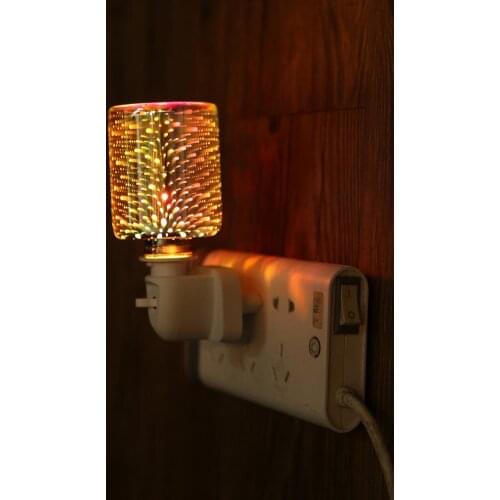 UK/US/EU Plug Incense Burners Aromatize 3D-Effect Electric Wax Melt Burners Touch Lamp Aroma Wax Melt Tart Burner Dropshipping