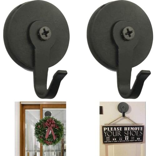Magnetic Wreath Hanger - by Placing one Magnet on Either Side of The Single-pane Glass (Such as a Storm Door) or it can Also be