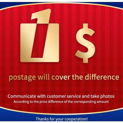 Postage will cover the difference