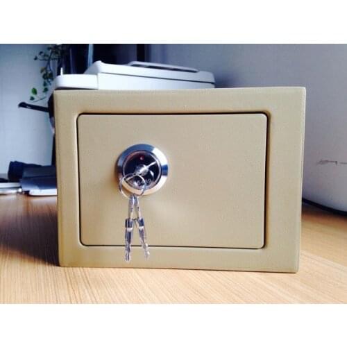 Factory direct sale hotel dedicated safe deposit box office in-wall safe home safe deposit box anti-theft cabinet