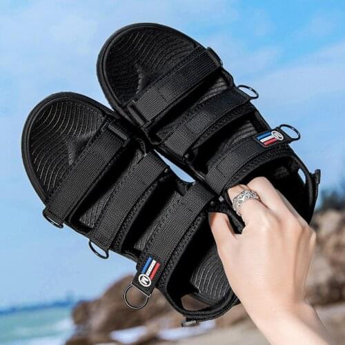 Athletic Sandals Mens Summer Sandals Sports Owens Men Slippers Casual Shoes Man Fashion Black For 2020 Sneakers Trend Sport