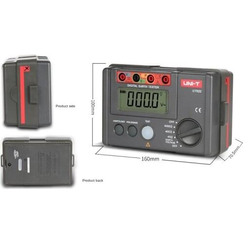 Ground resistance tester, digital high-precision ground shaking meter, lightning protection test meter