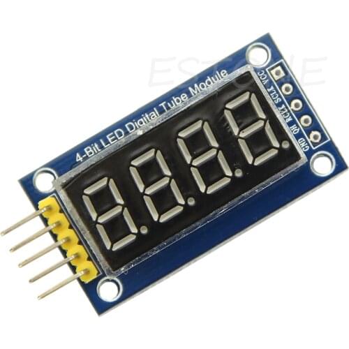 TM1637 LED Display Module 4 Bits Digital Tube With Clock Display For Arduino