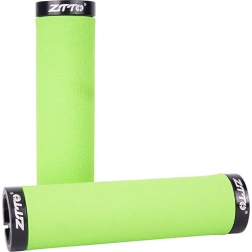 ZTTO Bicycle Grips Sponge Durable Shock-Proof Anti-Slip handlebar for Mountain Bike Folding Bicycle Fixed Gear BMX with Bar Plug