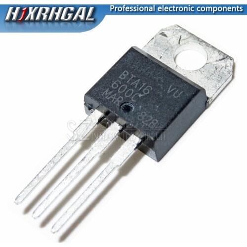1PCS/LOT BTA16-600C BTA16-600 BTA16 Triacs 16 Amp 600 Volt TO-220