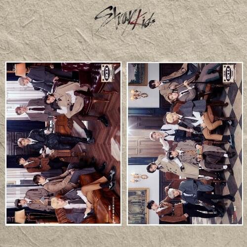 2pcs/set Kpop Stray Kids Poster Stickers NCT127 ATEEZ TWICE GOT7 IZONE SuperM SEVENTEEN ITZY TREASURE New photo album HD Poster