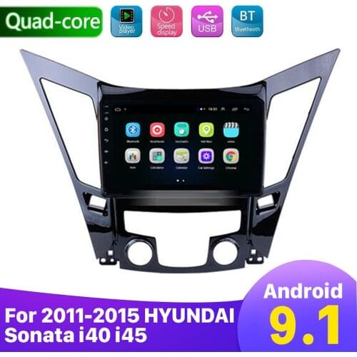 2din Android 10.1 Car Radio Multimedia Video Player GPS Navigation For Hyundai Sonata 2011-2015 i40 i45 Car Audio Stereo 2G+32G