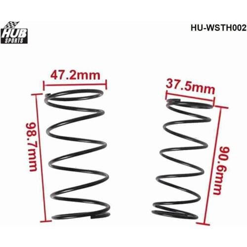 38MM TURBO EXTERNAL WASTEGATE WG SPRING COATED REPLACEMENT 14 PSI/8PSI 1BAR FOR TAIL HU-WSTH002