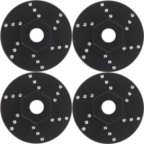 4Pcs Metal 5MM to 12MM Wheel Adapter Combiner Brake Disc Caliper for WPL D12 C24 B14 MN D90 MN99S RC Car Upgrade Parts