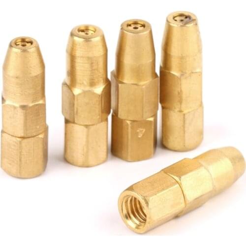 5pcs/set Propane Gas Welding Nozzle Tips H01-2 Holder Accessories 1# 2# 3# 4# 5