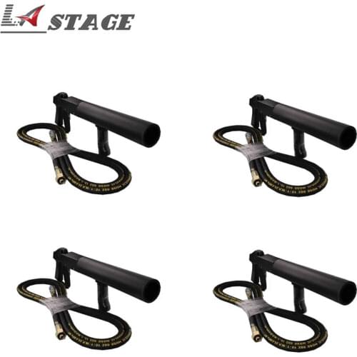 Free Shipping 4pcs/lot CO2 DJ Gun With Belt Control By Hand Stage Effect Machine CO2 jet Machine