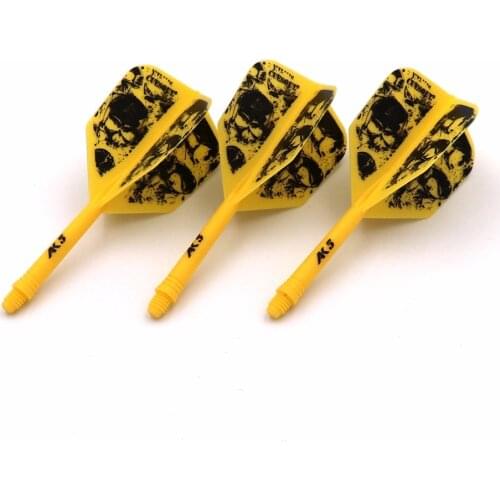 CUESOUL Rost Integrated Dart Shaft and Flights Medium,Set of 3