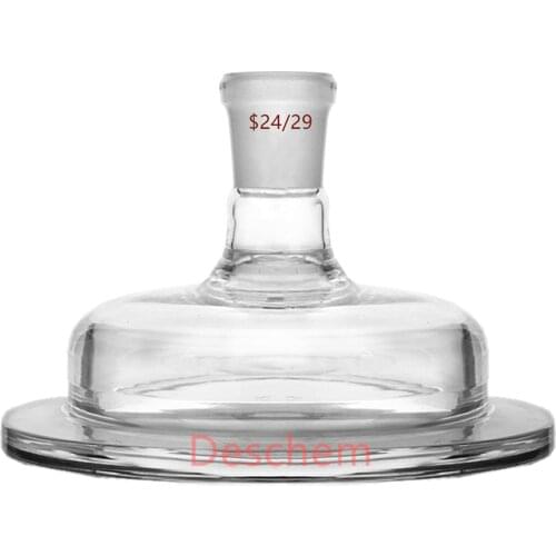24/29 Glass Reactor Lid Flange 150mm Single Neck 1-Neck Use For Reaction Kettle